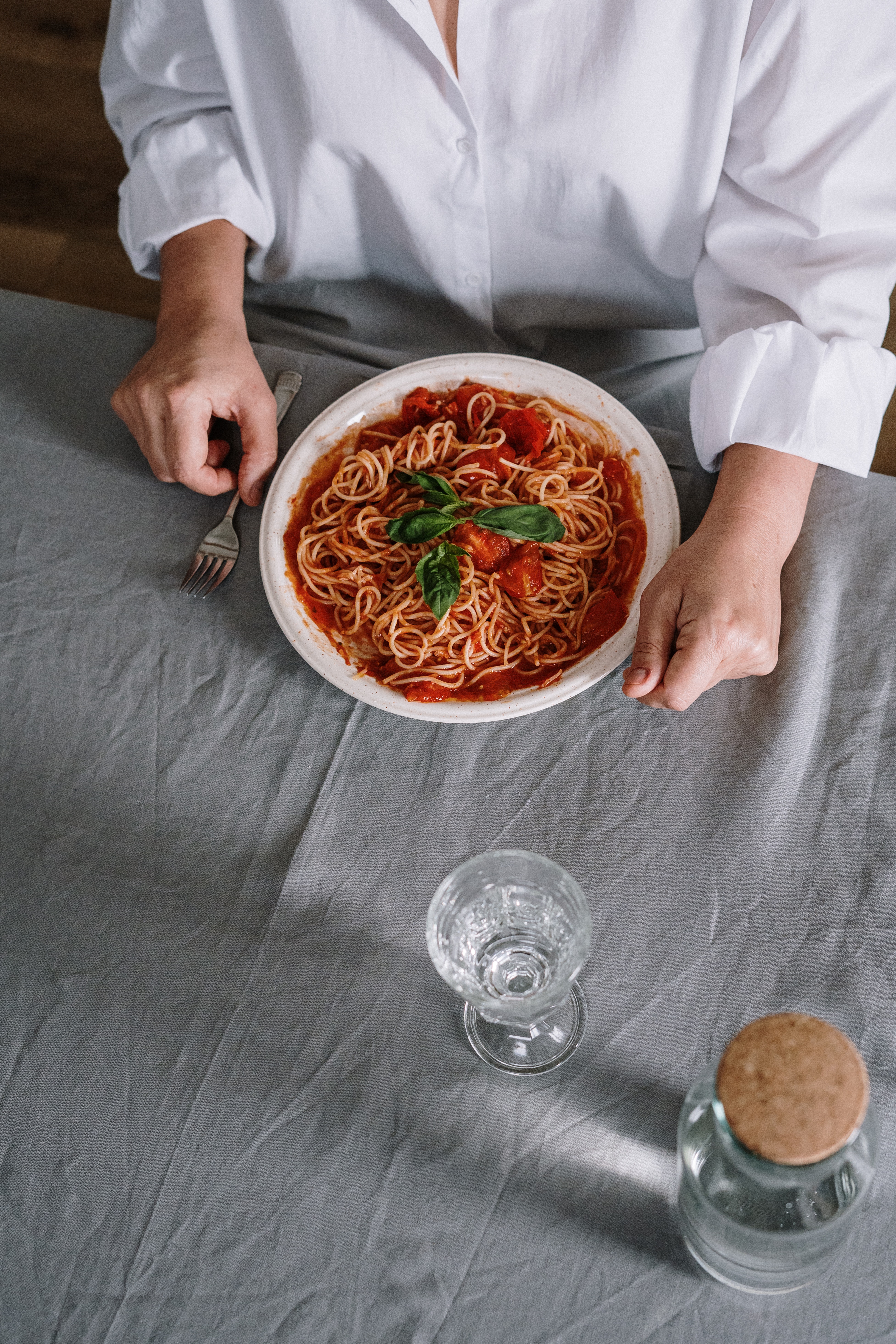 macarrao com molho de tomate